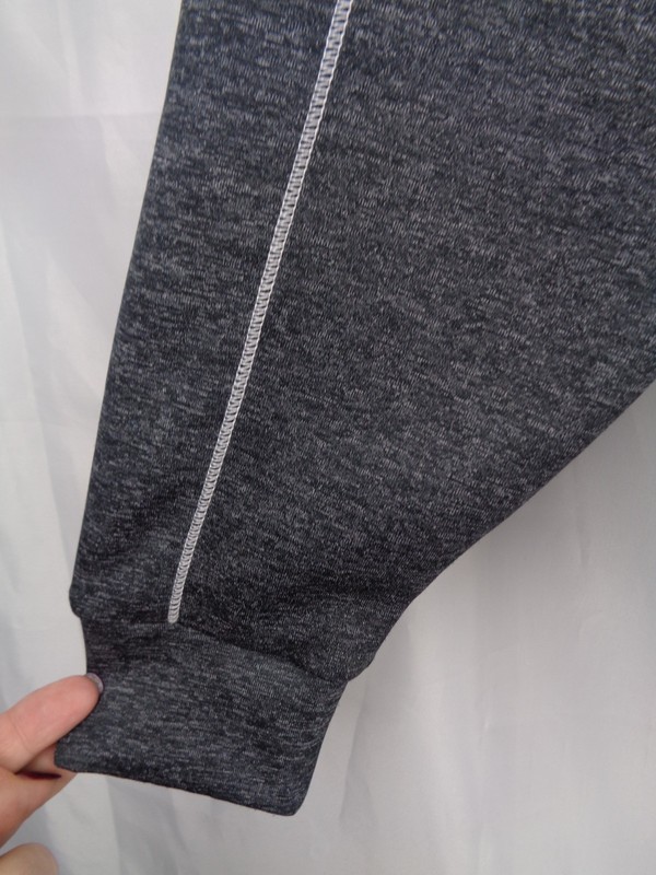 Footjoy FJ Black Heathered 1/4 Zip Top Jacket Size Medium Athleisure Golf Active gallery