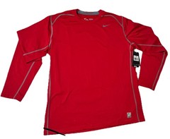 Nike Pro Combat Hyperwarm Dri-Fit Fitted Color Block Shirt Men’s XXL NWT