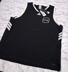 NEW Adidas Men’s Basketball Crazy Light Sz XL Black Climacool Jersey UTA #25