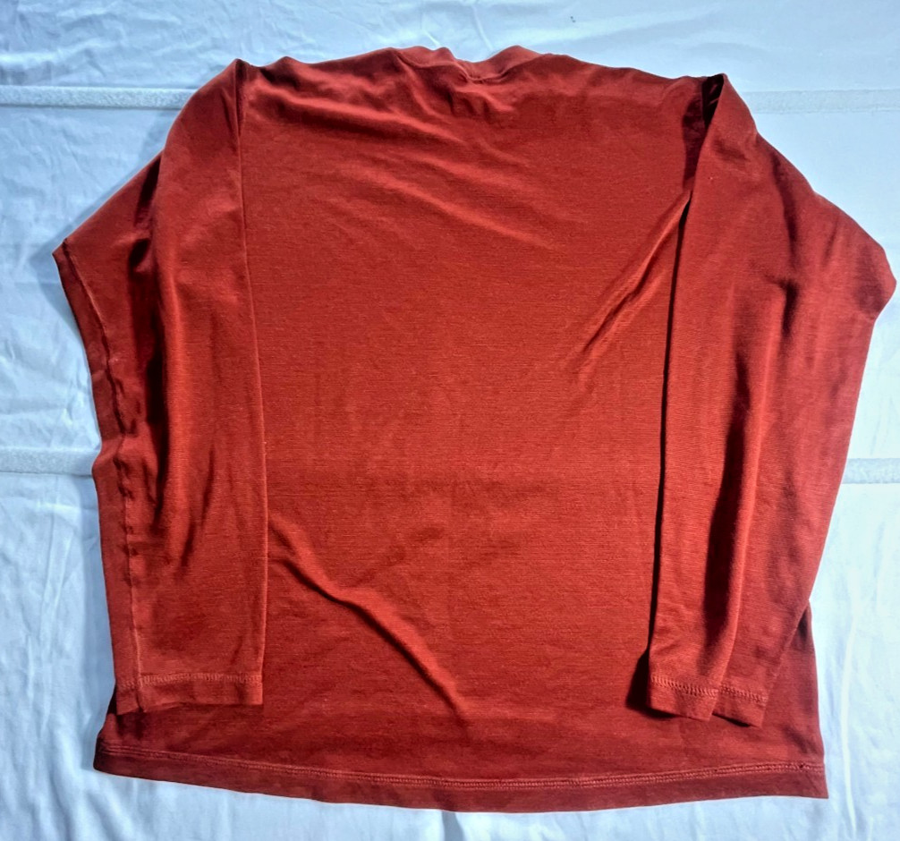 Patagonia Capilene Shirt Mens Rust Orange Spotify Logo Lined Thermal Athletic M gallery