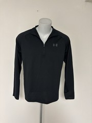 under armour 1/4 Zip Loose Long Sleeve Shirt Men’s M Excellent Condition