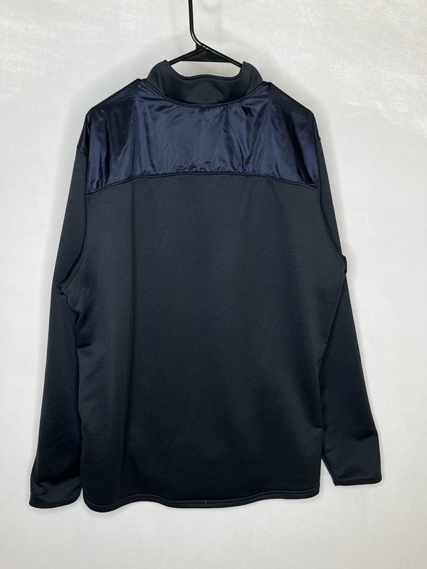 Under Armour Pullover Mens 2XL Black 1/4 Zip Lined Training Top Athletic gallery