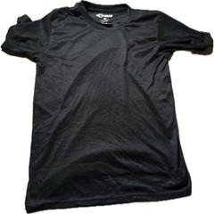 TKO Mens Performance T-Shirt Bundle 2 Pack Black Short Sleeve Activewear Medium