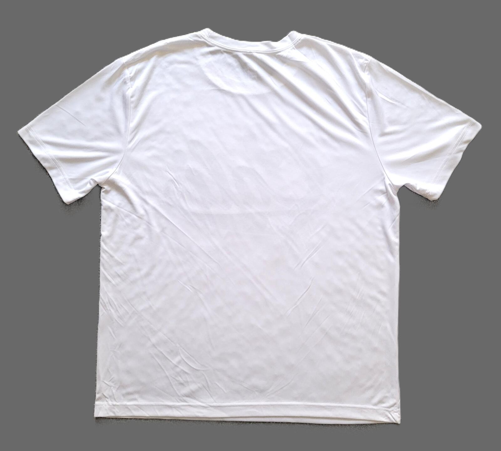 Cali Bear Logo Men’s Medium White Performance T-Shirt California Graphic Tee gallery