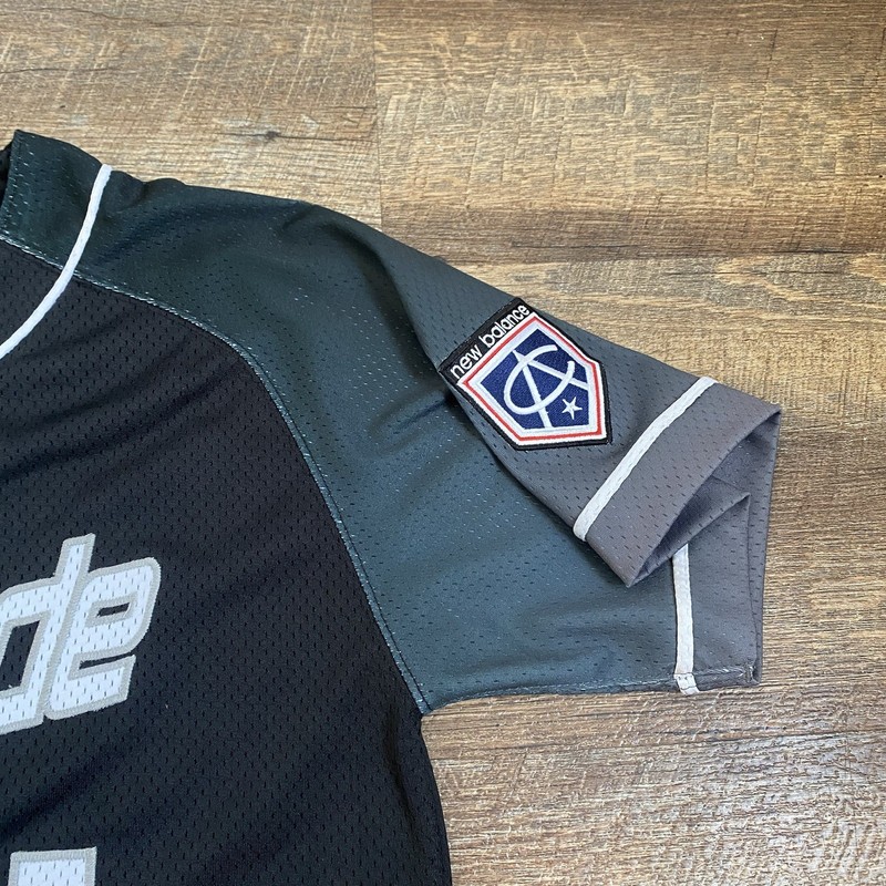 New Balance Area Code Baseball Jersey #1 Black Men’s Size 40 MLB Prospect Games gallery
