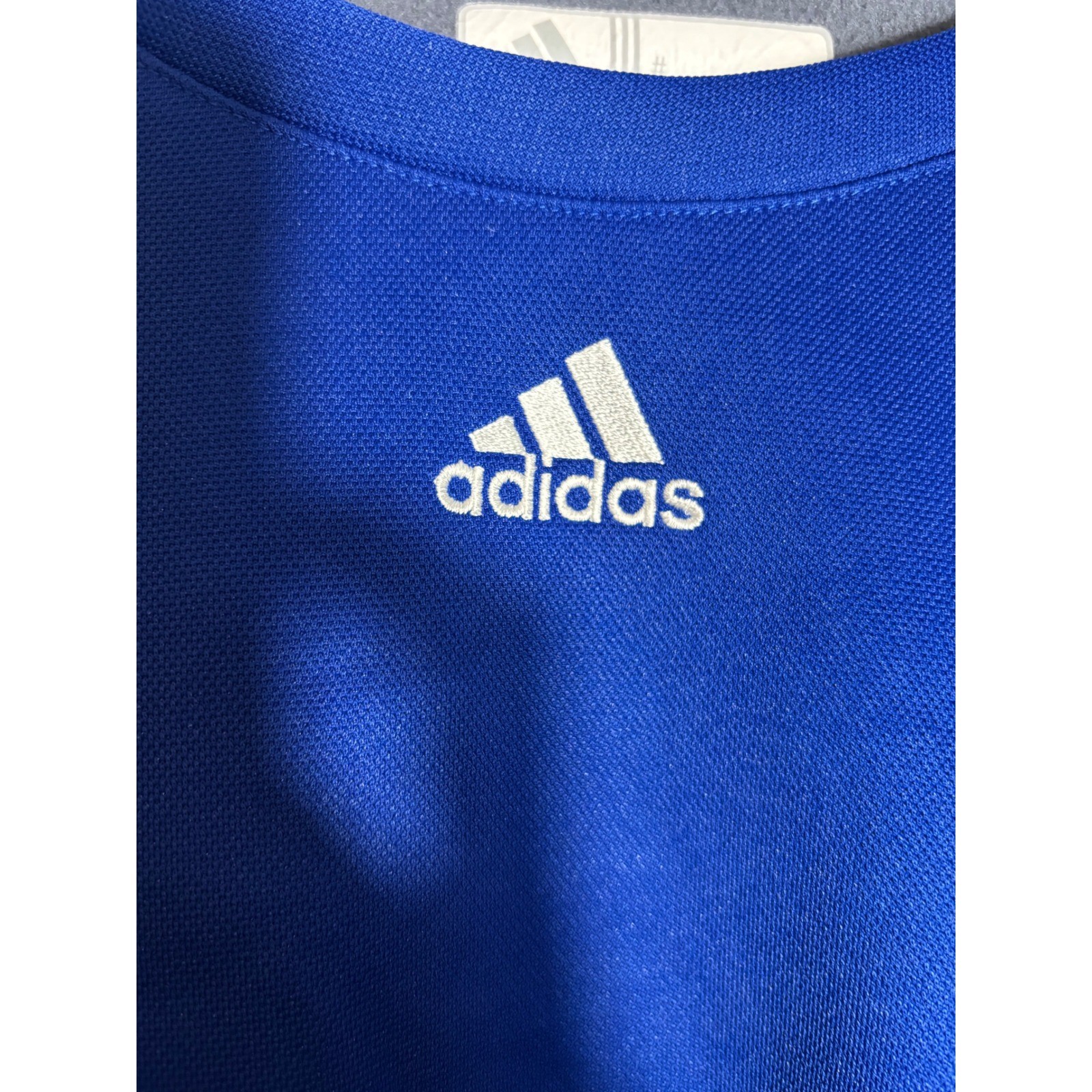 Adidas Alphaskin Techfit Compression Long Sleeve Training Mock Neck Blue Men L gallery