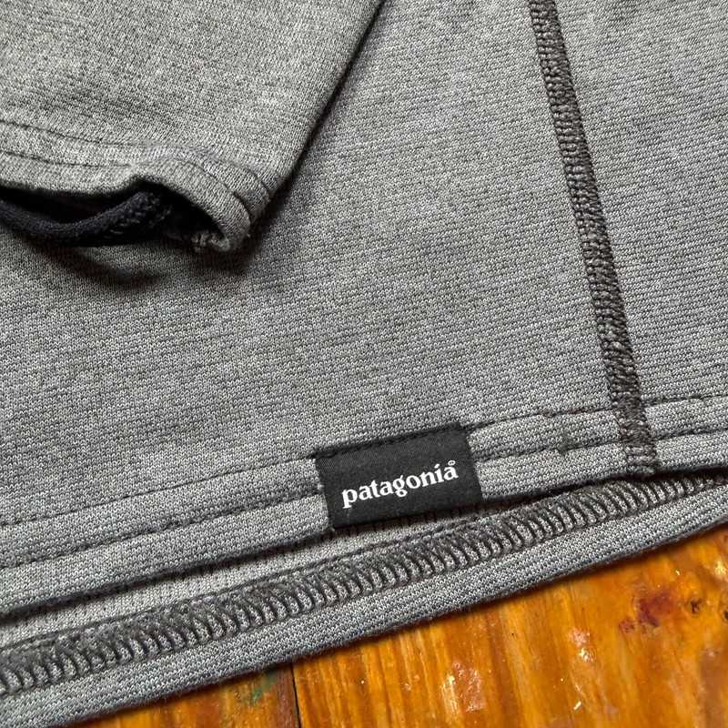 Patagonia Shirt Mens Size Medium Gray Half Zip Capilene 3 Midweight gallery