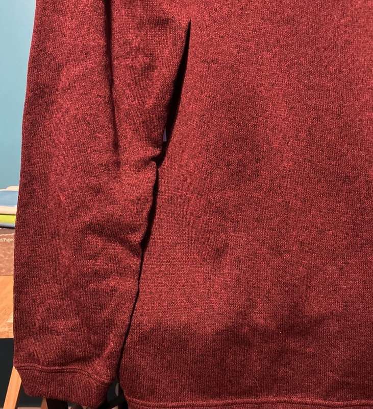 Haggar Men's Cool 18 Tec 1/4 Zip Pullover Quick Dry Long Sleeve Size XL/Tall NWT gallery