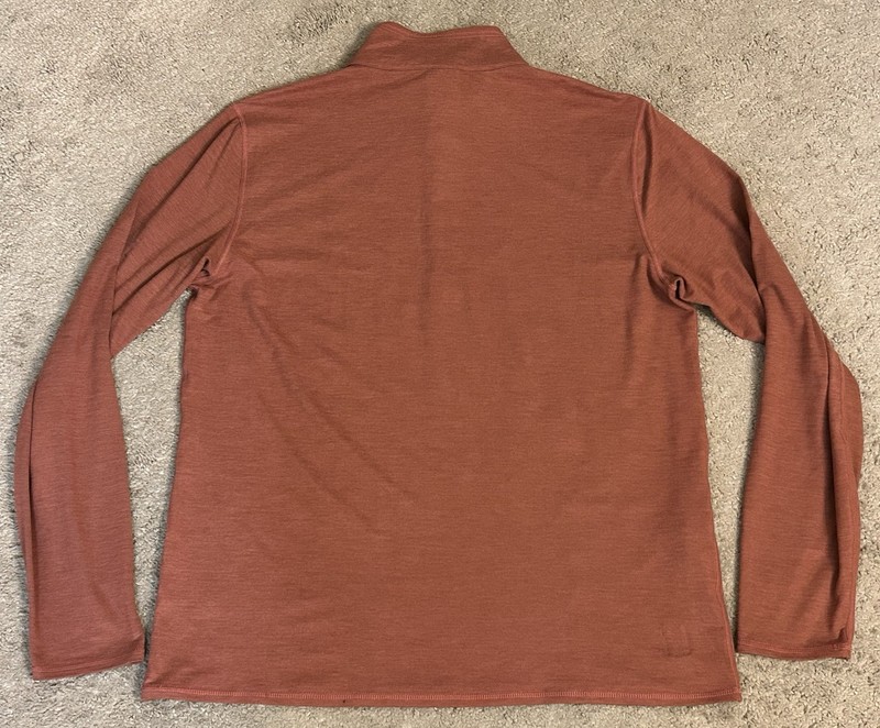Vuori Men's Ease Performance 1/2 Zip Pullover V221 - Orange/Red - Large gallery
