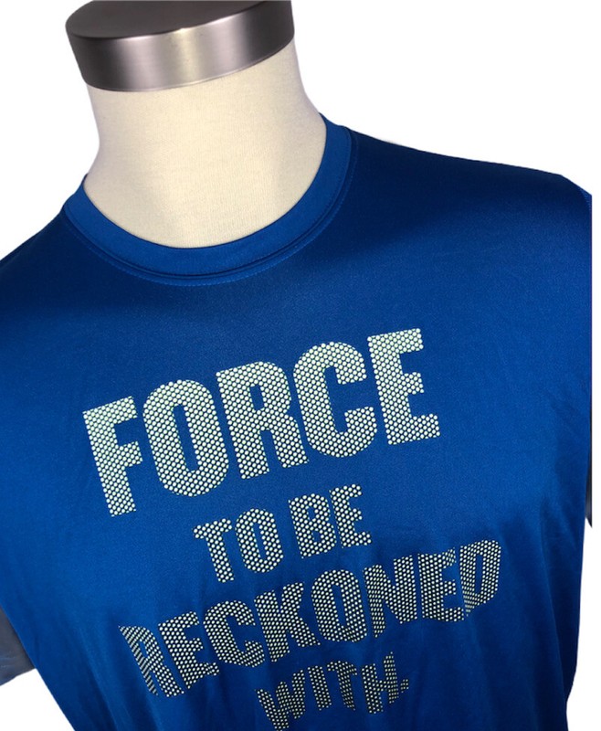 Reebok Men’s XL PlayDry Blue Graphic Moisture Wicking T-Shirt New gallery
