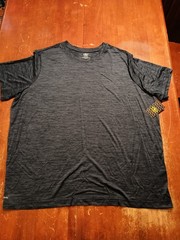 Athletic Works Dri Works Men’s Blue Short Sleeve T-shirt Size 2XL 50-52