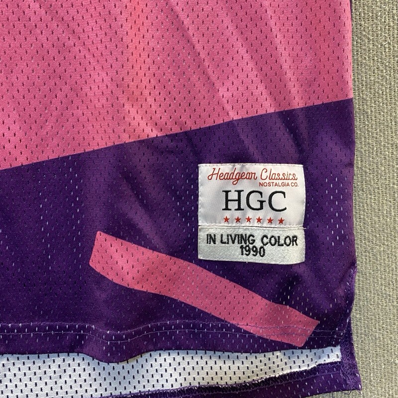 Vintage 90s Headgear Classics “In Living Color” Basketball Jersey Medium Retro gallery