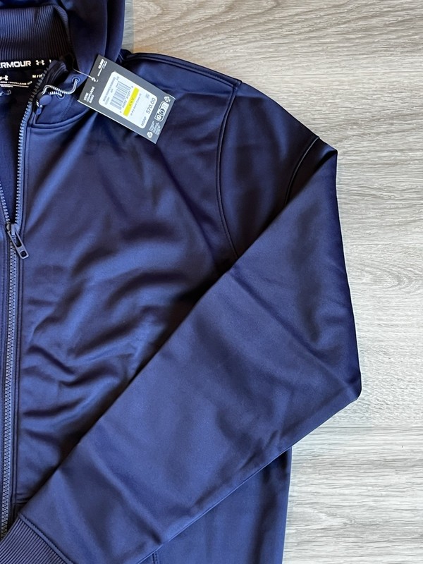 Size Medium - Under Armour Men’s Storm Fleece Full Zip Hoody 1370381-410 NWT gallery