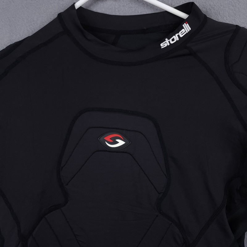 Storelli BodyShield Goalkeeper Padded Undershirt Mens Medium Black Soccer Impact gallery