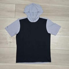 Anetik Hoodie Shirt Mens Large Gray Black Ultralight Outdoor UPF 30+ Pocket