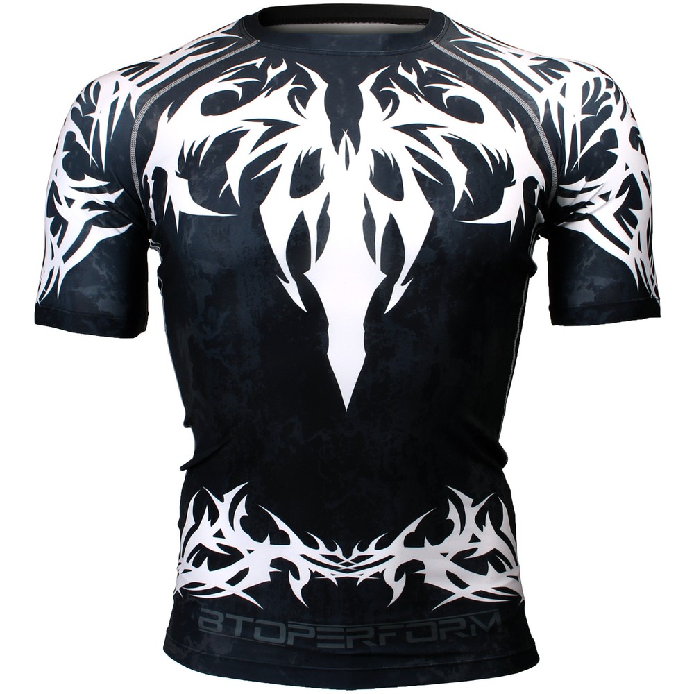 BTOPERFORM [FX-323] ASCENDING Compression Under Baselayer Rashguard Tshirt MMA