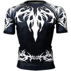 BTOPERFORM [FX-323] ASCENDING Compression Under Baselayer Rashguard Tshirt MMA