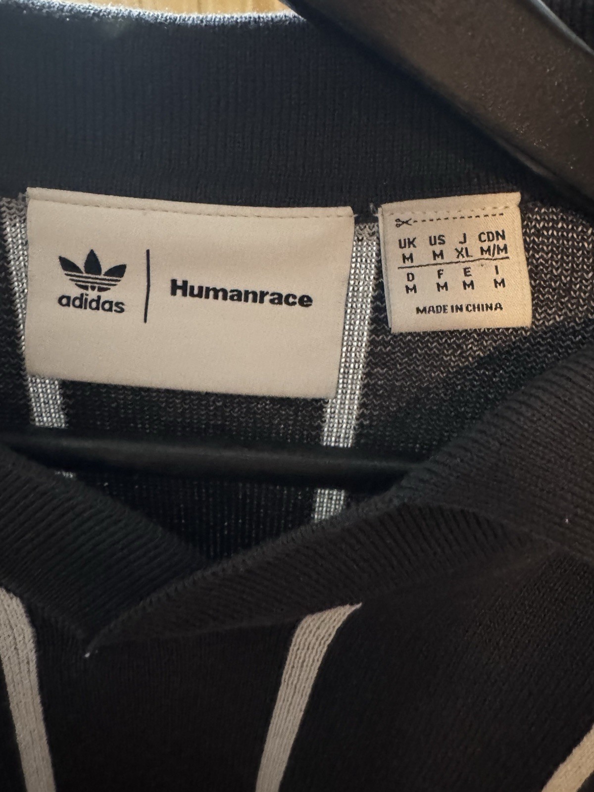 Adidas Polo Jersey Knit Pharrell Williams Humanrace HU1105 Mens Size M. 100% gallery