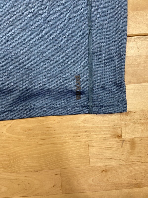 prAna Athletic T Shirt Mens L Blue Casual Activewear Outdoor Crew Neck #8727 gallery