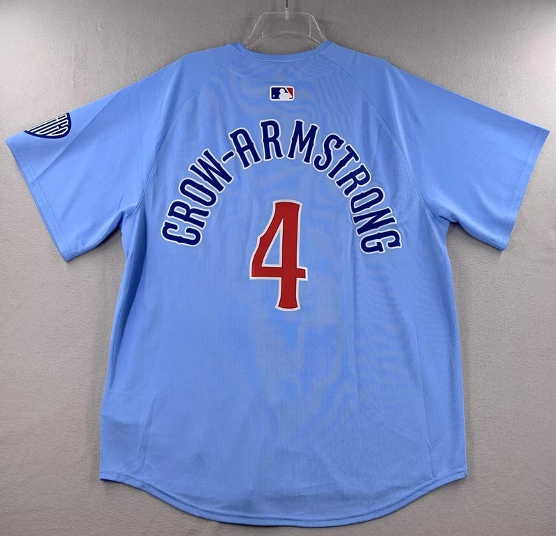 Nike Pete Crow-Armstrong Chicago Cubs Alternate Limited Player Jersey Light Blue gallery