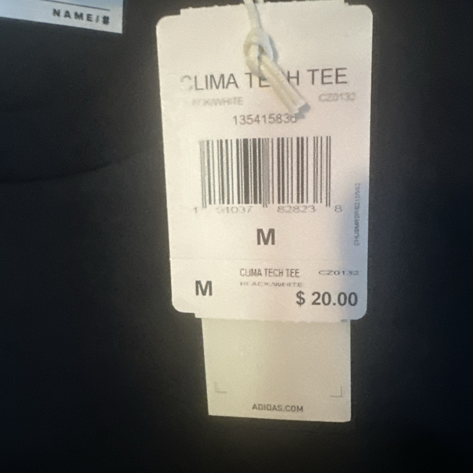 Adidas Clima Tech Tee Shirt Stretch Medium $20 gallery