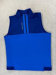 Under Armour STORM 1/2 Zip Performance Athletic Pullover (Men’s XL) Blue