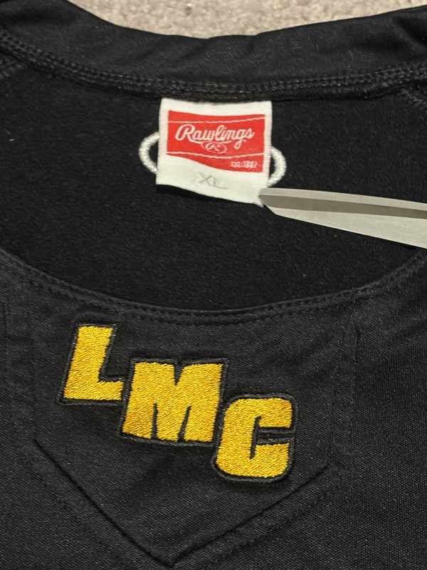 Rawlings LMC Logo Men’s Pullover Performance Long Sleeve Athletic Shirt Size XL gallery