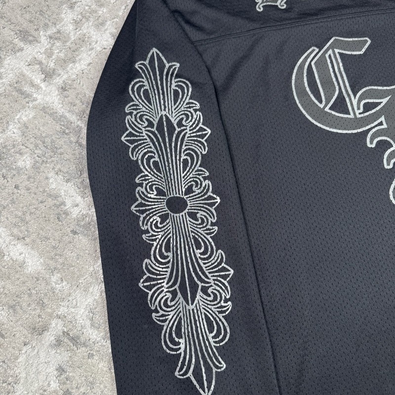 Chrome Hearts Mesh Stadium Floral Long Sleeve Jersey gallery