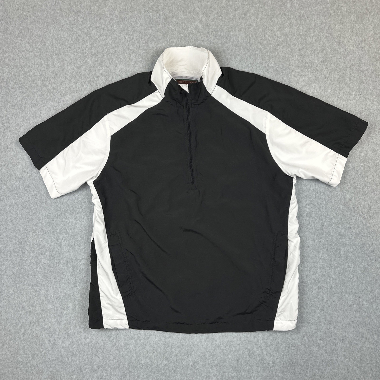 Vintage Forrester’s Sportech Outerwear Mens Medium 1/4 Zip Pullover Polo Shirt gallery