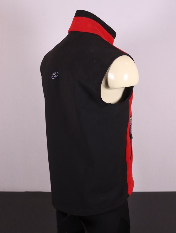 CLOUDVEIL Men’s Medium Wind Resistant Fleece Outdoors Vest -Red/Black MiUSA gallery