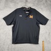 Under Armour Pullover Mens Medium Gray 1/4 Zip University Of Michigan Logo Sport gallery