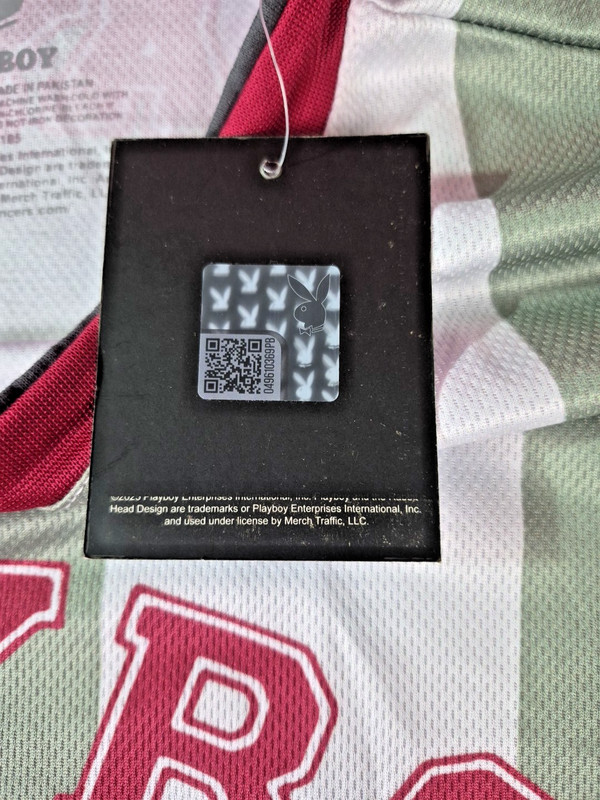 NEW - PLAYBOY ATHLETIC DEPT. 53 SOCCER JERSEY LARGE - NWT gallery