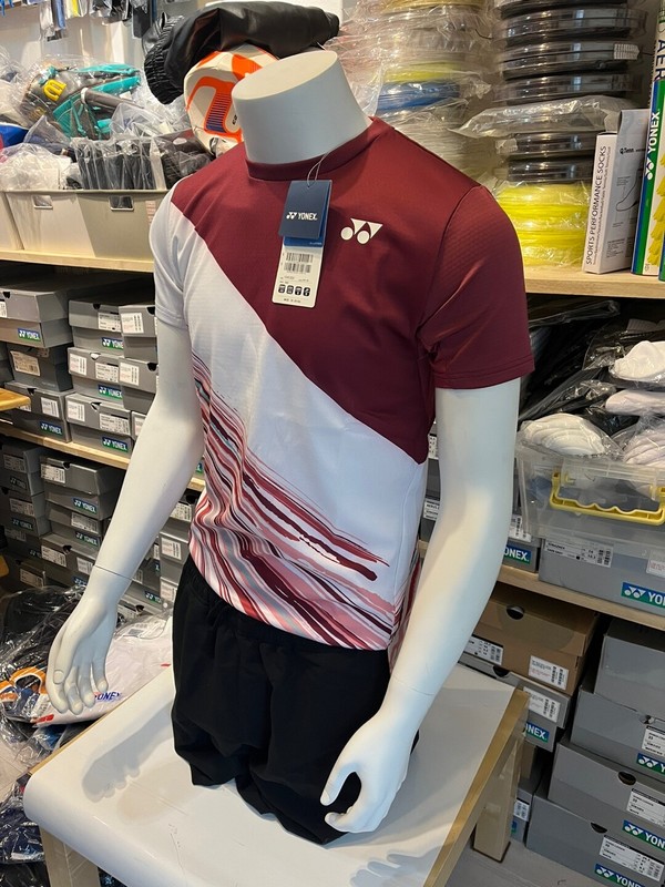[On Sale] YONEX Men's Tennis T-Shirts Sportswear Tee Top [US:XXS] NWT 10453EX gallery