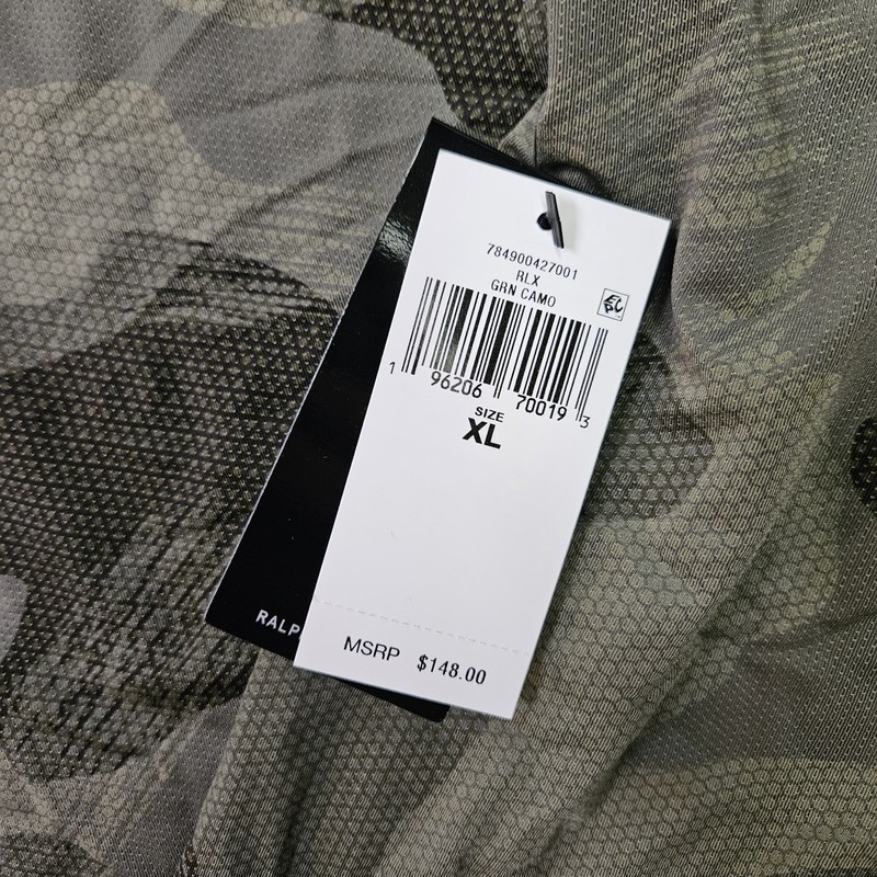 RLX Performance Long Sleeve Camo Green Men's Size XLarge gallery