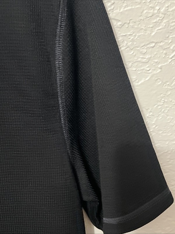 Nice BCG Black Polyester Short Sleeve Shirt Size L Men's Medium gallery