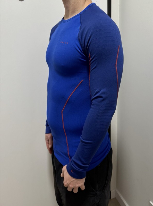 DDP Falke Shirt Mens Ski Snowboard Thermo Base Layer Long Sleeve Active Hiking L gallery