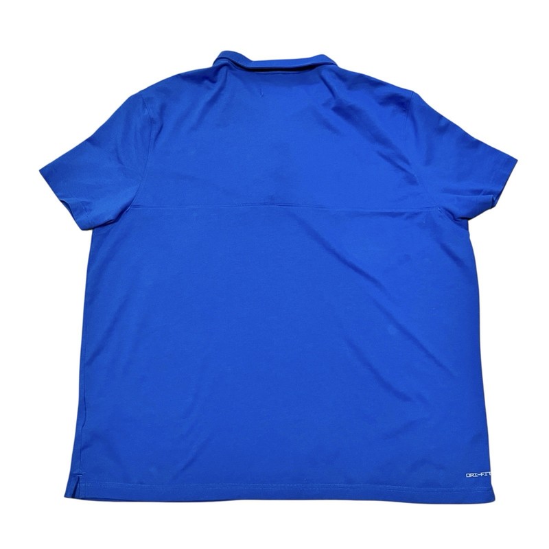 Nike Michael Jordan Blue 3XXL Collared Dri-Fit Basketball Logo Shirt Logo gallery
