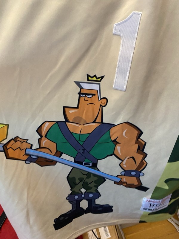 Headgear Classics "FAIRLY ODDPARENTS" SZ 5XL NWT JORGEN Jersey $110 RUNS SMALL gallery