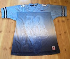 Y2K Mens Club Players 05 Blue Football Jersey Size XXXL
