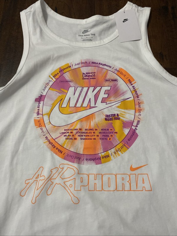 NWT Men's The Nike Airphoria DANCE FV3726 Just Do it Tank Top. A5 gallery