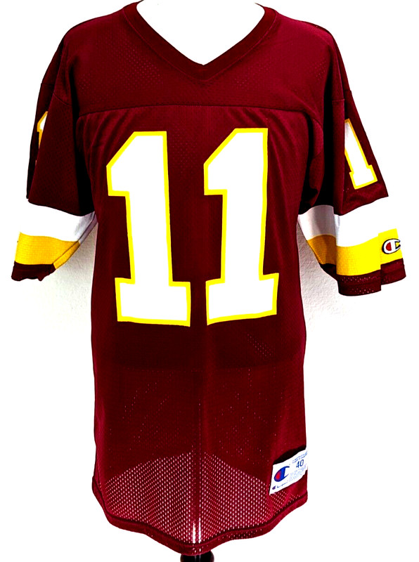 Vtg CHAMPION Men’s Football Jersey #11 REDSKINS Size 40 Medium Made in USA VEUC* gallery