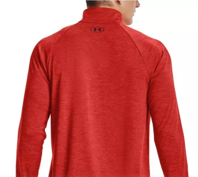 Men's Under Armour Tech 2.0 Long Sleeve HalfZip, Loose Fit, Size Large, EXC COND gallery