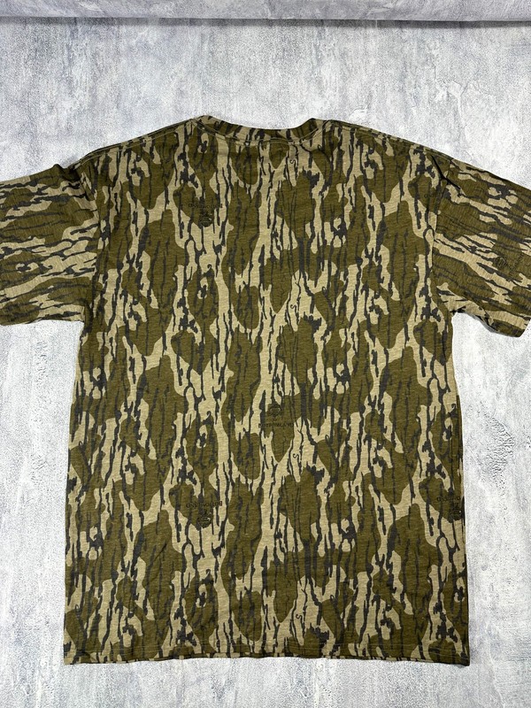 Mossy Oak Original Bottom Lands Camouflage Short Sleeve Shirt gallery