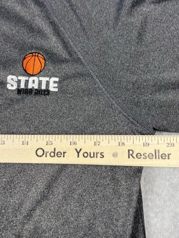 ALO Yoga Jacket Mens Medium Heather Gray Performance Pullover Athletic Gym Base gallery