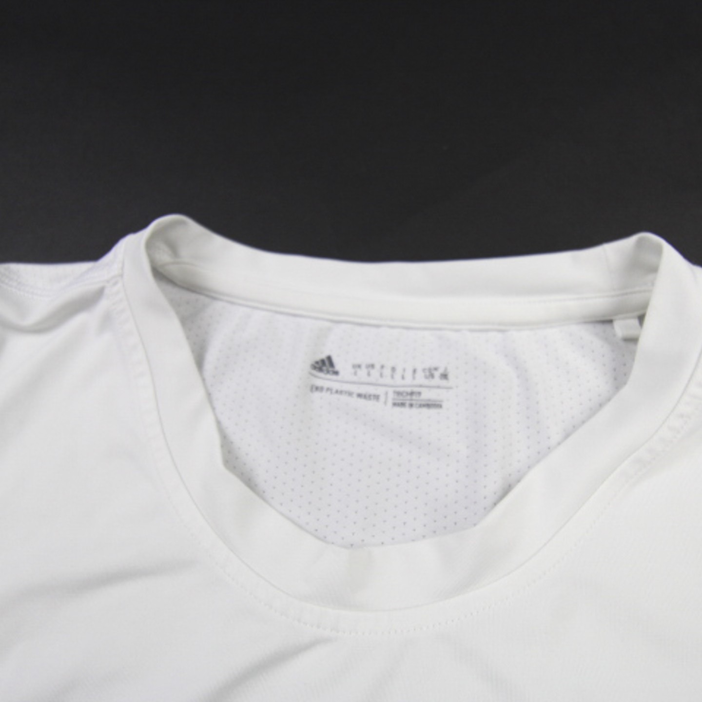 adidas Techfit Compression Top Men's Off-White New without Tags L gallery