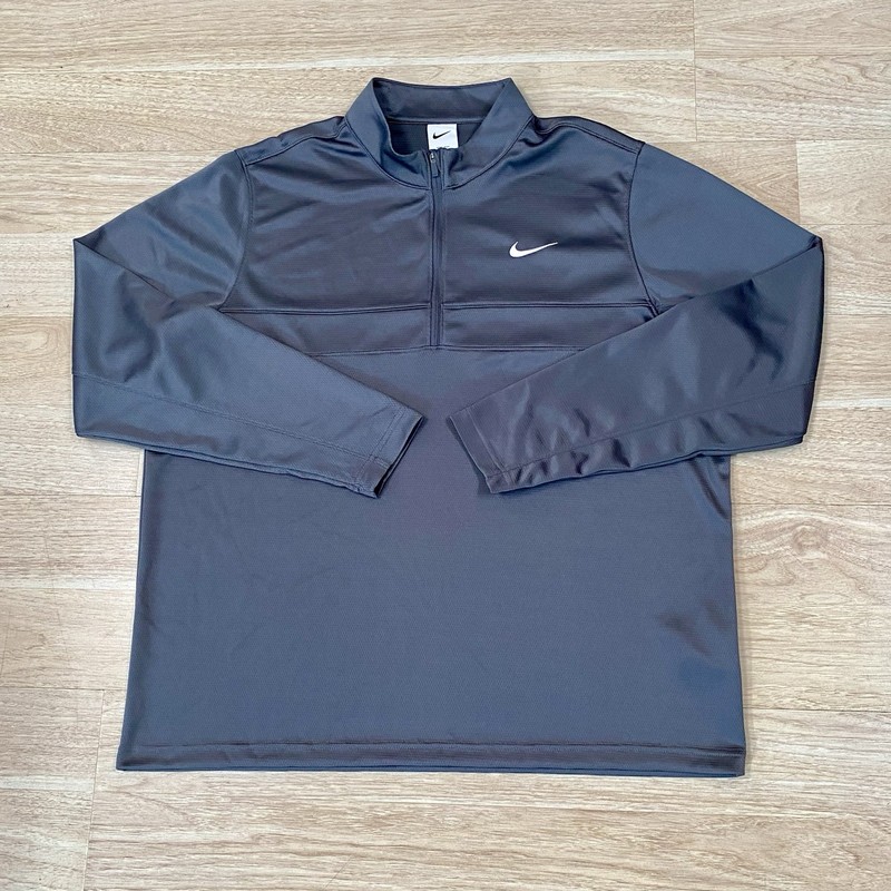 Nike Pullover Men’s XL Gray 1/4 Zip Golf Shirt Jacket Long Sleeve Training Top gallery