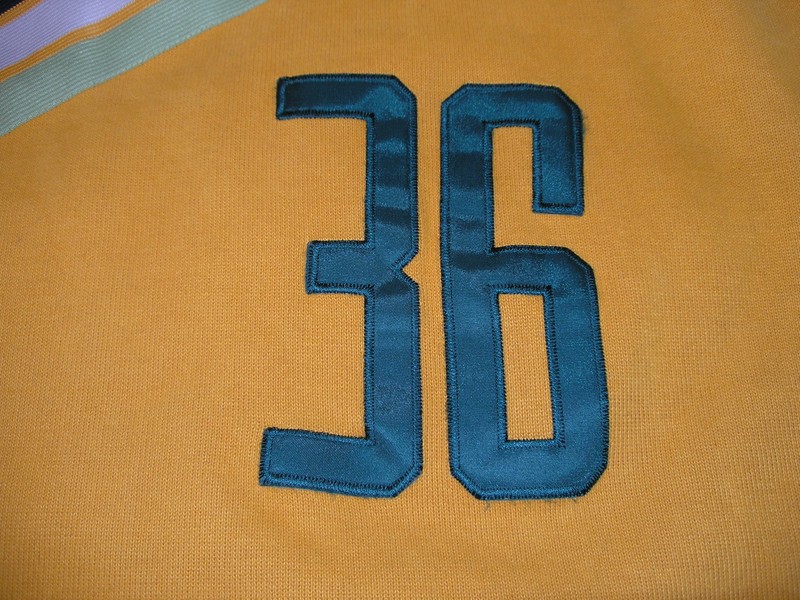 Harlem Globetrotters Meadowlark Lemon Jersey Vest Sweater Platinum Fubu gallery
