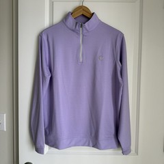 Peter Millar Crown Sport Perth Performance 1/4 Zip Pullover SZ M Golf