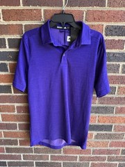 Adidas Stadium Coaches Polo Shirt Mens M Medium Team Purple