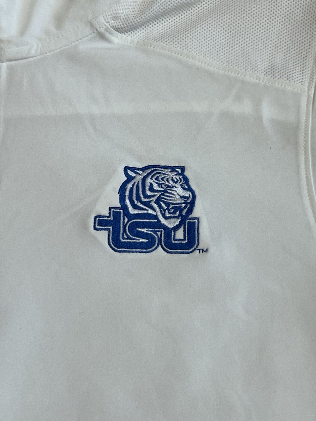 Under Armour TSU 1/4 Zip Pullover Wind Shirt Jacket Tennessee White Men Size S gallery